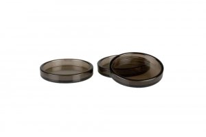 Podstawek pod pianino ciemny przezroczysty koło 60mm