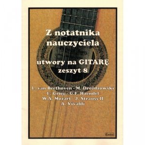 Contra Z notatnika nauczyciela 8 na gitarę