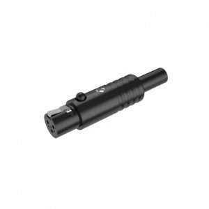 Roxtone RMX3F-B mini XLR żeński 3 pinowy