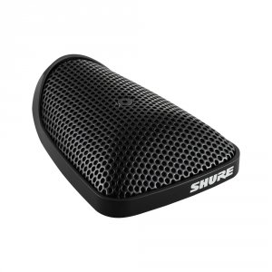 Shure CVB-B/C - Mikrofon powierzchniowy, kardioidalny, czarny