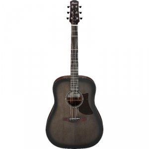 Ibanez AAD50-TCB Advanced Acoustic Transparent Charcoal Burst