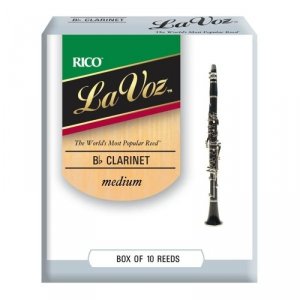 Rico LaVoz RCC10MS stroik do klarnetu Bb medium soft