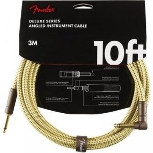 Fender Deluxe 3m Tweed kabel jack kąt
