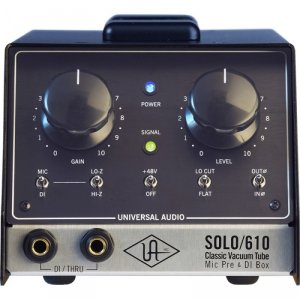 Universal Audio Solo/610 Classic Tube Channel Mic Pre/DI