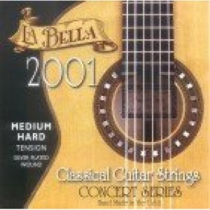 La Bella 2001M Medium Tension struny do gitary klasycznej