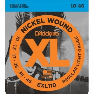D'Addario EXL110 struny elektryczne 10-46