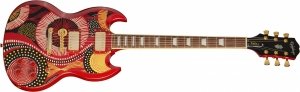 Epiphone Fatoumata Diawara SG Ember Red w/Graphic