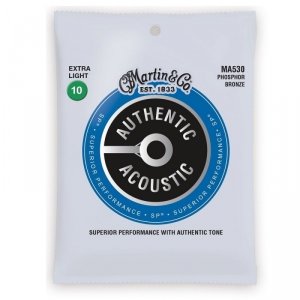 Martin MA530 Authentic 10-47 phosphor bronze struny akustyczne