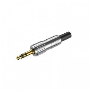 Roxtone RMJ3PL-C wtyk mini jack stereo 3,5mm srebry złocony