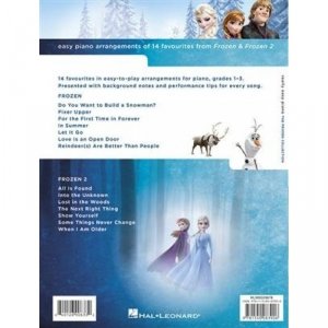 Really Easy Piano: the Frozen Collection 