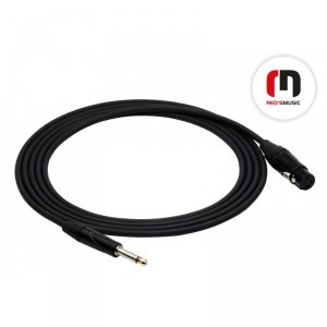 Red`s MCN 12 10 BK Kabel Mikrofonowy Jack/xlr 1m