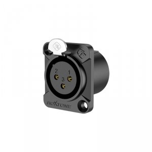 Roxtone RX3FD-BG Gniazdo XLR tablicowe panelowe