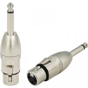 Roxtone RA2XFJM redukcja XLR F - jack 6,3 M mono