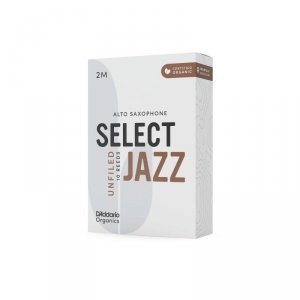 D'Addario Organic Select Jazz Unfiled 2M stroik do saksofonu altowego