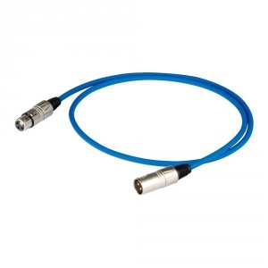 Proel Stage Equipment BULK250LU5BL 3P XLR F - 3P XLR M 5 m
