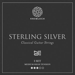 Knobloch Strings STERLING SILVER QZ Nylon 400SSQ - Struny do Gitary Klasycznej