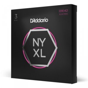 D'Addario NYXL0942-3P 3pack 3-pak NY 9-42