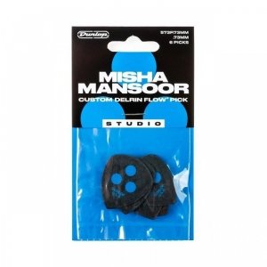 Dunlop Flow Misha Studio kostki gitarowe komplet 6 szt