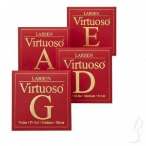 Larsen Virtuoso 4/4 E ball end komplet strun do skrzypiec