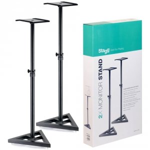 Stagg SMOS-10 SET - zestaw stalowych statywów pod monitory studyjne