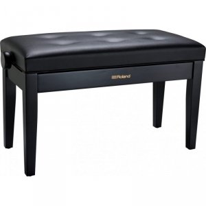Roland RPB-D300BK podwójna ława do pianina czarny mat regulowana