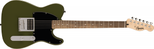 Squier Sonic Esquire H Laurel Fingerboard Black Pickguard Olive