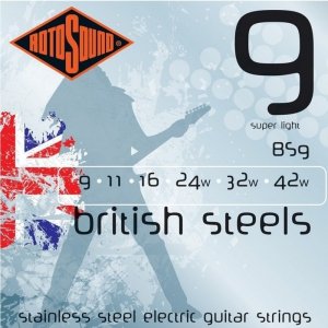 Rotosound BS9 British Steels struny do elektryka 9-42