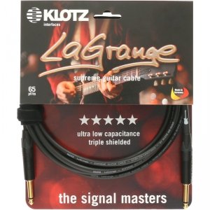 Klotz La Grange 4,5m kabel gitarowy złocone wtyki