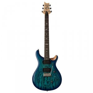 PRS SE CU 24-08 Burled Ash Lake Blue Limited Edition - gitara elektryczna