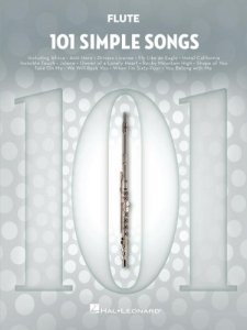 Hal Leonard 101 Simple Songs na flet poprzeczny