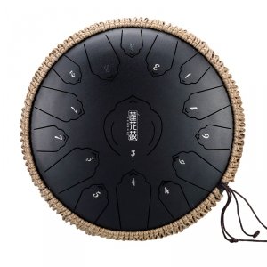 Hluru-Huashu TWL15-12 Charcoal Tongue Drum 15 notes 12