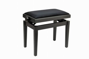 Ambra PB2 Ława do pianina czarny mat