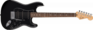 Fender Standard Stratocaster HSS Laurel Fingerboard Black Pickguard Black