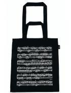 Agifty B3089 Torba 2w1 czarna nuty