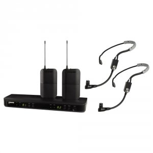 Shure BLX188E/SM35-H8E - System bezprzewodowy z podwójnym odbiornikiem i mikrofonami SM35 (518-542 MHz)