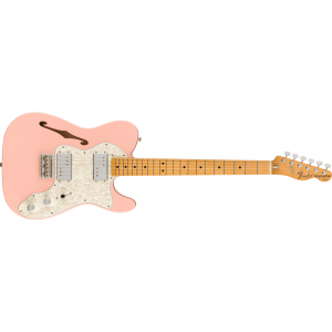 Fender Limited Edition Vintera '70s Telecaster Thinline Maple Fingerboard Shell Pink