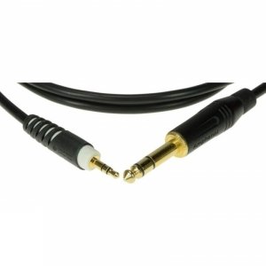 Klotz AS-MJ0030 kabel jack 3,5mm na 6,3mm 0,3m