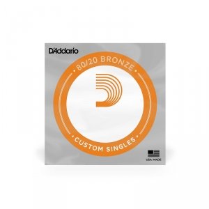 D'Addario BW039 80/20 Bronze pojedyncza struna do gitary akustycznej .039