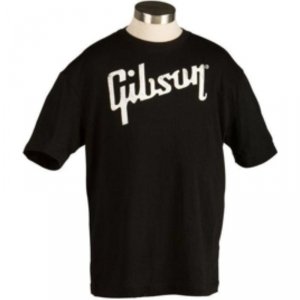 Gibson GA-BLKTLG T-Shirt Gibson Logo Large Koszulka L