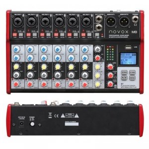 Novox M8 MKII mikser BT/MP3/USB