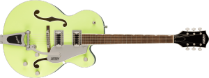 Gretsch G5420T Electromatic Classic Hollow Body Single-Cut with Bigsby Laurel Fingerboard Two-Tone Anniversary Green