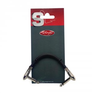 Stagg SPC010L FL - kabel do łączenia efektów 10cm