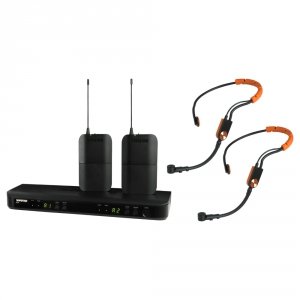 Shure BLX188E/SM31-K3E - System bezprzewodowy z podwójnym odbiornikiem i mikrofonami SM31 (606-630 MHz)