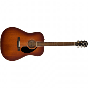 Fender PD-220E Dreadnought All Mahogany Ovangkol Fingerboard Aged Cognac Burst