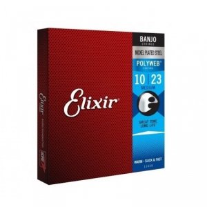 Elixir 11650 PolyWeb Medium 10-23 struny do banjo