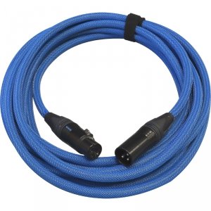 Zuch Kabel Mikrofonowy ZC-XLR-XLR-B-5M Niebieski