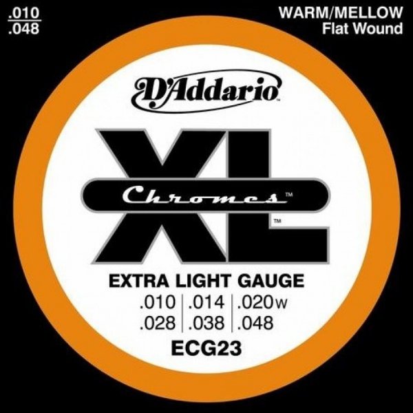 D'Addario ECG23 EXTRA LIGHT GAUGE 10/48 - Foto 2