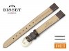 Pasek skórzany do zegarka 12 mm BISSET BS107 brązowy