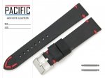 PACIFIC 20 mm pasek skórzany W93 czarny