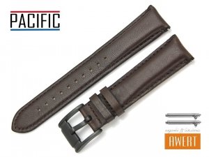 PACIFIC 20 mm pasek skórzany W56 brązowy
